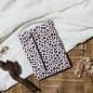 CAHIER COUVERTURE LEOPARD ET TROUSSE INTEGREE