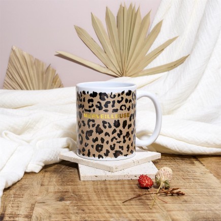 MUG LEOPARD 30CL MERVEILLEUSE