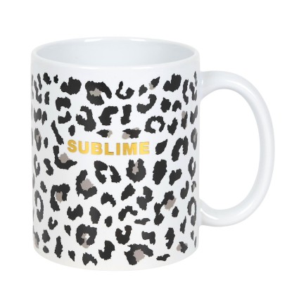 MUG LEOPARD 30CL SUBLIME