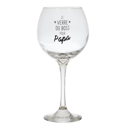 VERRE A VIN POUR PAPA