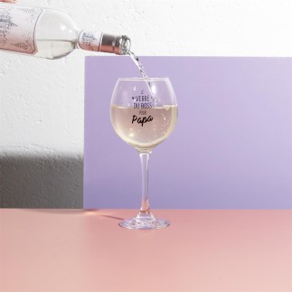 VERRE A VIN POUR PAPA