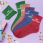 Chaussettes paillettes team casse-couille