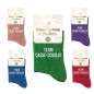 Chaussettes paillettes team casse-couille