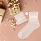 Chaussettes Paillettes Bichette rose