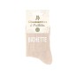 Chaussettes Paillettes Bichette rose