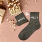 Chaussettes Paillettes Pipelette noir