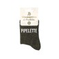 Chaussettes Paillettes Pipelette noir