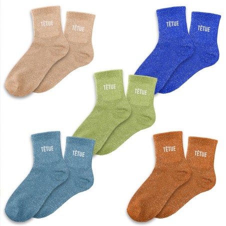 Chaussettes Paillettes Tetue