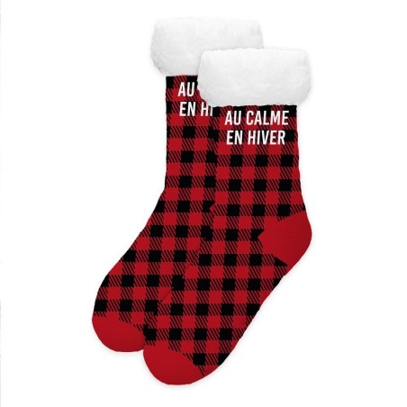 Chaussettes Moumoutes Au Calme En Hiver Homme