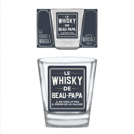 Verre A Whisky "Le Whisky De Beau-Papa"