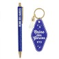 Duo Paillettes Porte Cles Motel Et Stylo Garce
