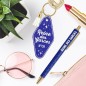 Duo Paillettes Porte Cles Motel Et Stylo Garce