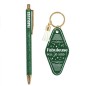 Duo Paillettes Porte Cles Motel Et Stylo Fabuleuse