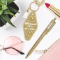 Duo Paillettes Porte Cles Motel Et Stylo Chieuse