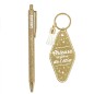 Duo Paillettes Porte Cles Motel Et Stylo Chieuse