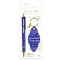 Duo Paillettes Porte Cles Motel Et Stylo Collegue Formidable