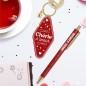 Duo Paillettes Porte Cles Motel Et Stylo Cherie D Amour