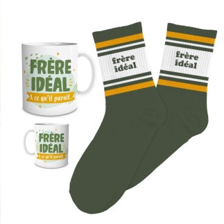 Coffret Mug Chaussettes Frere Ideal