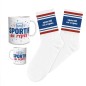 Coffret Mug Chaussettes Sportif Au Repos
