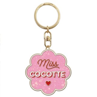 Porte Cles Paillettes Cocotte