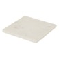 Dessous de plat marbre 19x19cm blanc