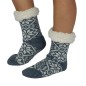 Chaussettes motifs flocons blancs
