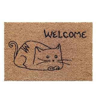 Paillasson « Welcome » design chat