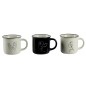 Mugs visage set de 3