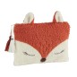 Pochette bouclette tête de renard