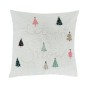 Coussin SNÖ bouclette blanche