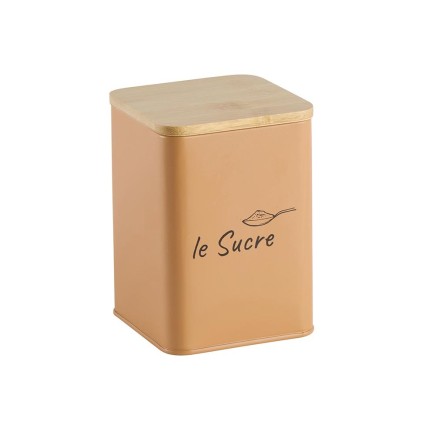 Boîte à sucre « Le sucre » métal brique