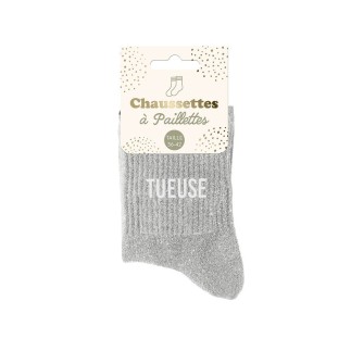 Chaussettes Paillettes Tueuse