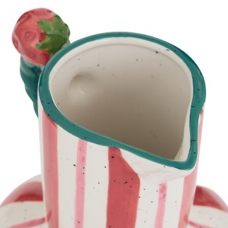 Vase Fruity 25 cm céramique rayé