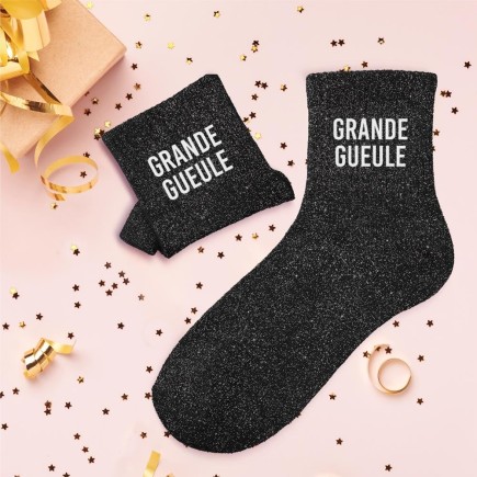 Chaussettes Paillettes Grande Gueule