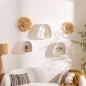 Etagères murales Sien x3 MDF blanc