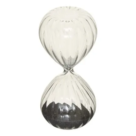 Sablier Sibel 12 cm paillettes strié