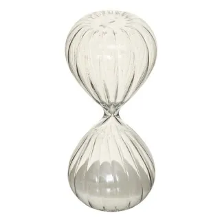 Sablier Sibel 12 cm paillettes strié