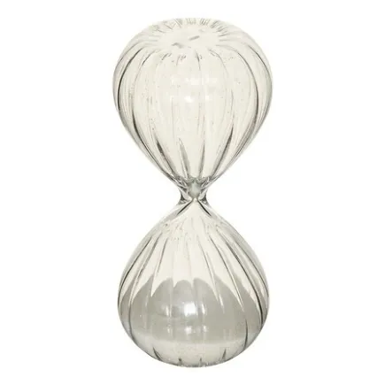 Sablier Sibel 12 cm paillettes strié