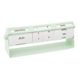 Calendrier Sauv 21 cm métal