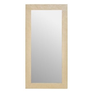 Miroir Anaya 120cm résine effet travertin