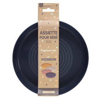 ASSIETTE BEBE X4