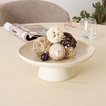 Organiseur coupe Aria 28cm beige