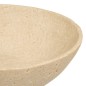 Coupe Travi 24,5cm résine beige