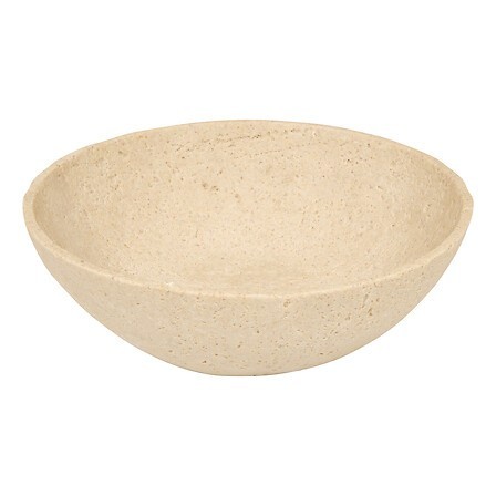 Coupe Travi 24,5cm résine beige