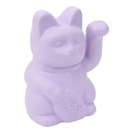 Chat porte-bonheur Lucky 15 cm résine