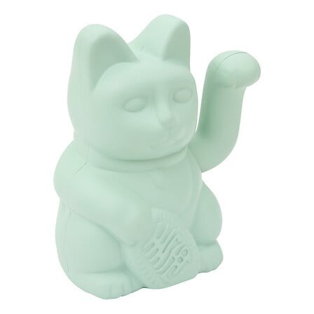 Chat porte-bonheur Lucky 15 cm résine