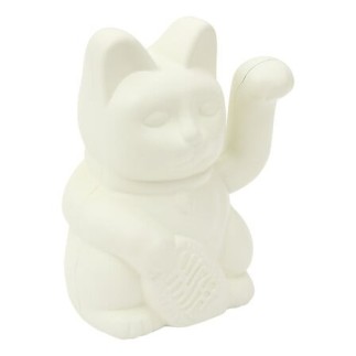 Chat porte-bonheur Lucky 15 cm résine