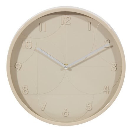 Horloge 3D Samy 30cm sable