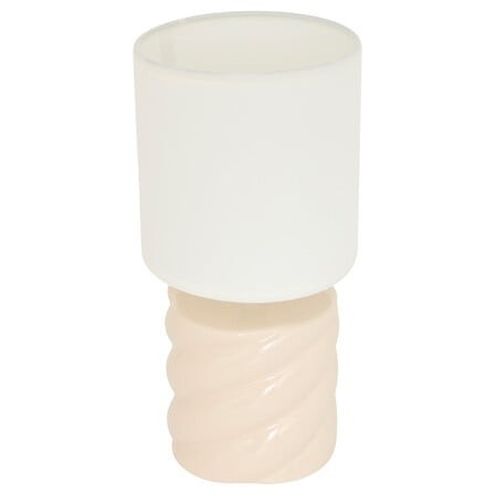 Lampe Noly 17cm céramique ivoire