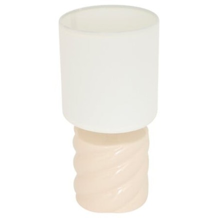 Lampe Noly 17cm céramique ivoire